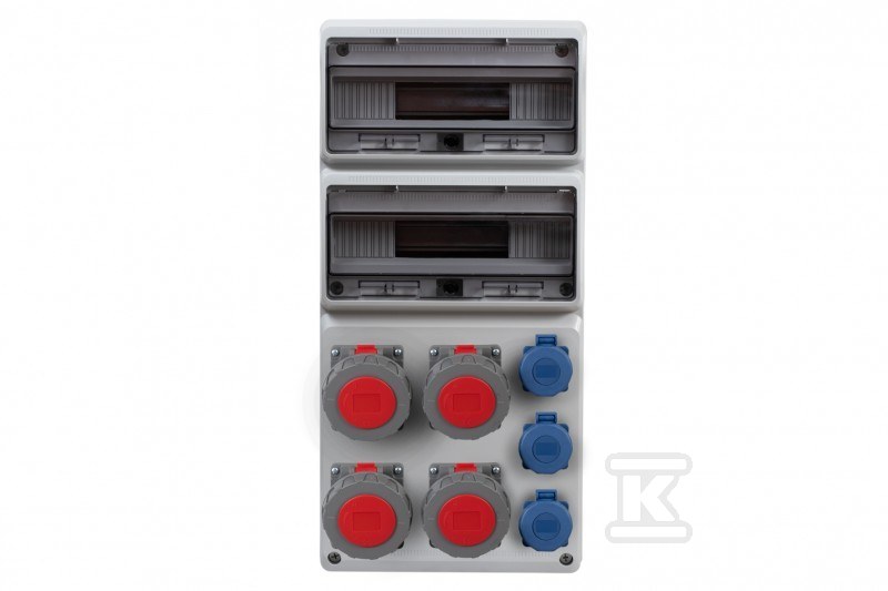 Rozdzielnica LEGATO 32M - gniazda 4x32A - 75102.2